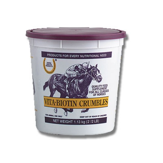 Farnam Biotin Crumble 1.13kg. Biotine en calcium voor gezonde heoven, huid en vacht.