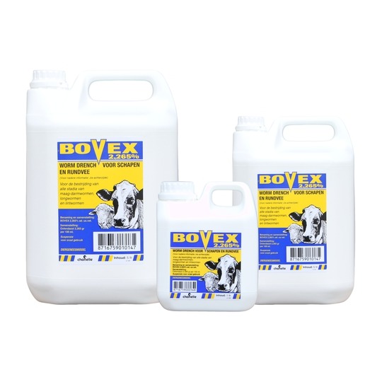 Bovex. Antiparasitario para ovejas y vacas a base de oxfendazol.