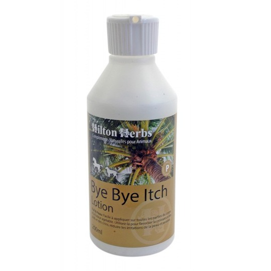 Hilton Herbs Bye Bye Itch Lotion. Contre la dermite estivale.