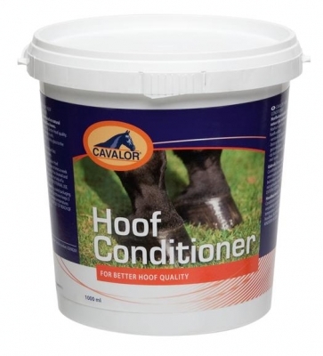 Cavalor Hoof Conditioner 1ltr. Baume pour les sabots à base de graisses naturelles et de laurier.