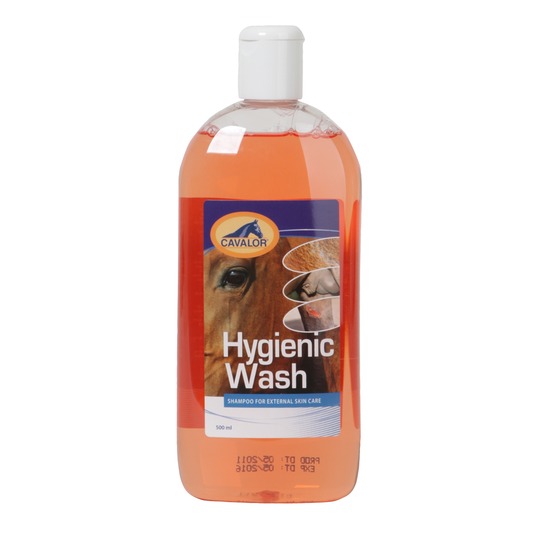 Cavalor Hygienic Wash 500ml. Nettoie la peau et élimine bactéries, virus et mycoses.