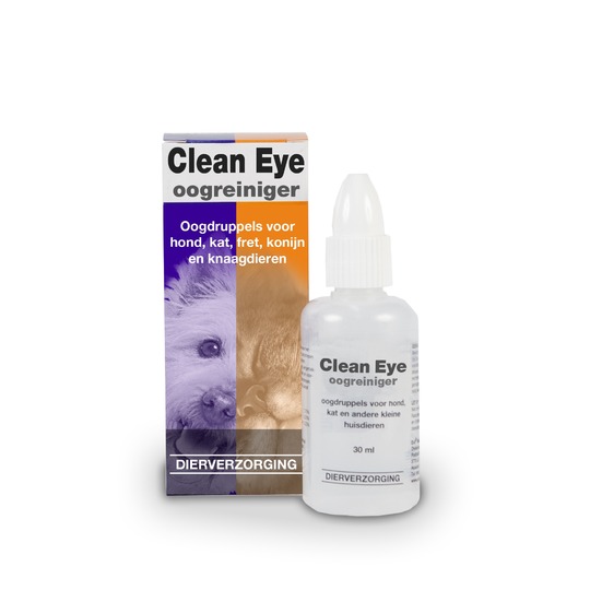 Emax Clean EYE 30ml. Oogreiniger voor honden en katten.