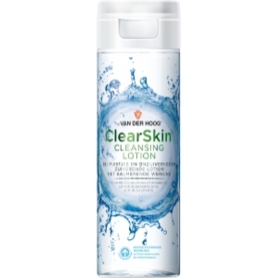 Dr. van der Hoog Clearskin Cleansing Lotion 200ml.  Lotion die jeugdpuistjes en mee-eters bestrijdt.