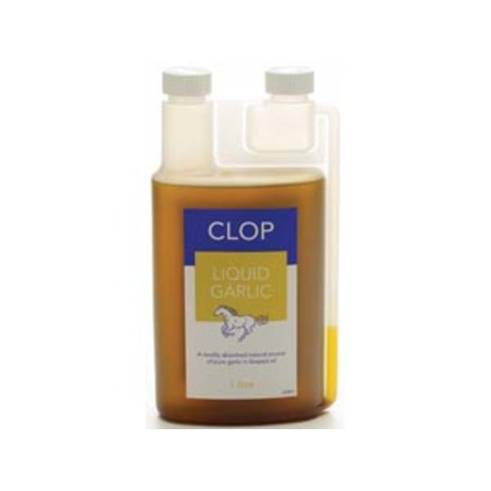 Clop Vloeibare Knoflook 1ltr. Voor stofallergieën, zomereczeem, aandoeningen aan de luchtwegen......