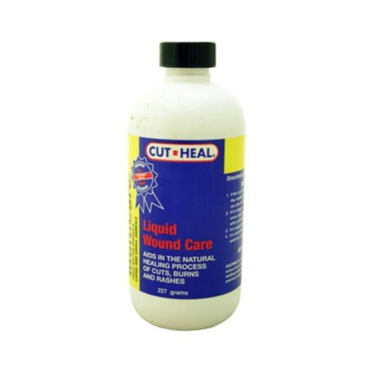 Cut-Heal Liquido Dauber 227gr. Triple azione cura delle ferite, siggilato, pulisce e guarisce.