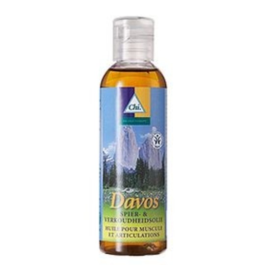 Davos Aceite Muscular y Resfriados. Aceite para los músculos doloridos y problemas respiratorios.