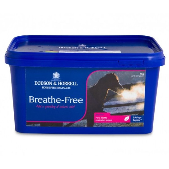 Dodson & Horrell Breathe-Free. Herbes pour apporter un soutien à  l’appareil respiratoire.