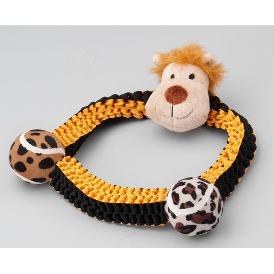 Elasto Face jouet de chien 27.5cm. Élastique et robuste jouet pour chien.