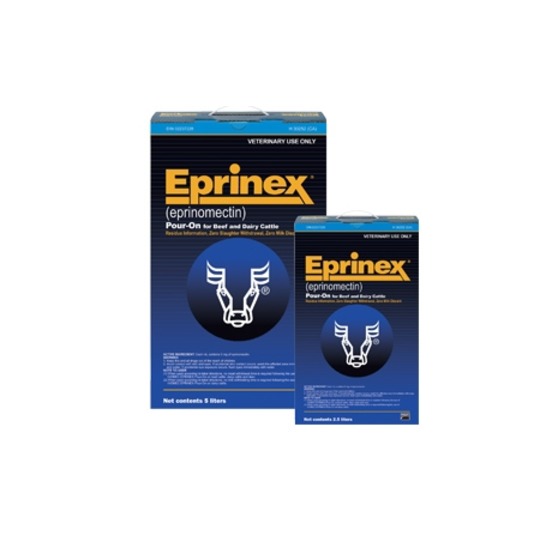 Eprinex Pour-On. Antelmico ad ampio spettro per bestiame carne e latticini.