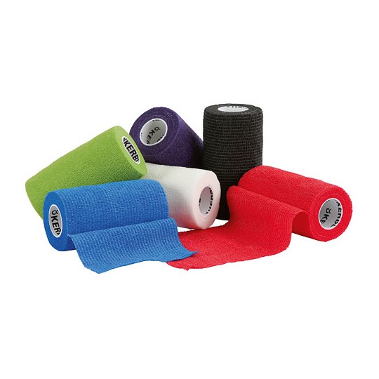 Kerbl Equilastic 10cm.  Zelfhechtende bandage in 6 kleuren.