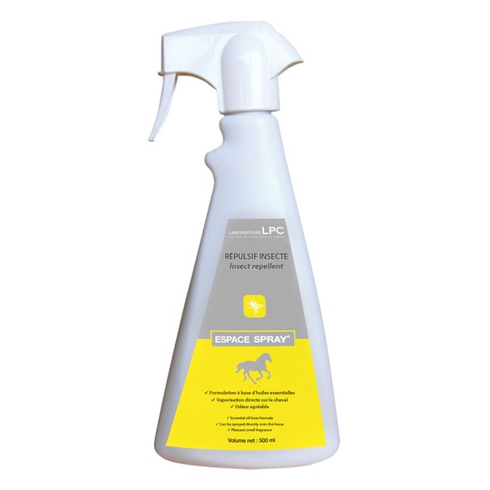 LPC Espace Spray 500ml. Spray Nature Anti Mouche Cheval.