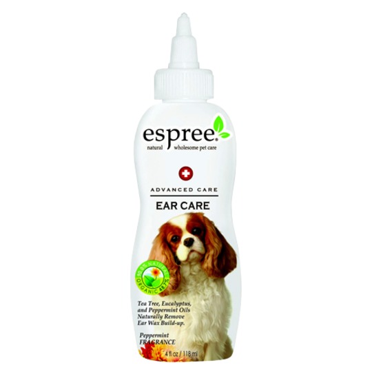 Espree Ear Care Cleaner 118ml. Verwijdert oorsmeer en gaat de vorming van nieuw oorsmeer tegen.