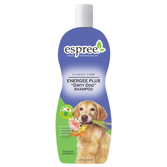 Espree Energee Plus Shampoo 355ml. Sterk reinigende shampoo...reinigt de meest vieze hond.