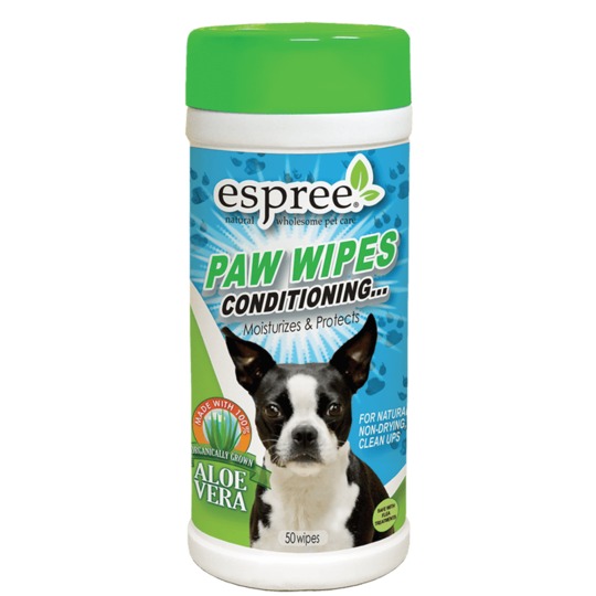 Espree Paw Wipes 50st. Voor schone pootjes en nagels.