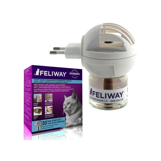 Feliway Classic.Verdamper met feromonen voor een veilig gevoel bij uw kat.