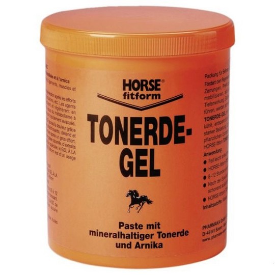 Horse Fitform Tonerde Gel 2kg.  Arcilla hecha a base de minerales y árnica. 
