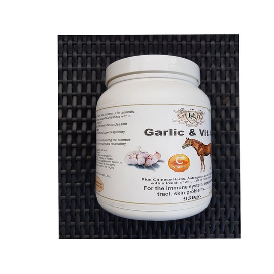PS Premium Garlic + Vit. C 950gr. Para el sistema inmunológico, tracto respiratorio, problemas piel