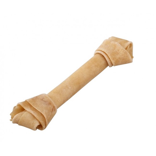 Duvo+ Huesos con nudos de piel de cerdo 26cm.. Los deliciosos huesos para fortalecer los dientes.