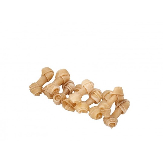 Huesos con nudos de piel de cerdo 6cm/10gr. Los deliciosos huesos para fortalecer los dientes.