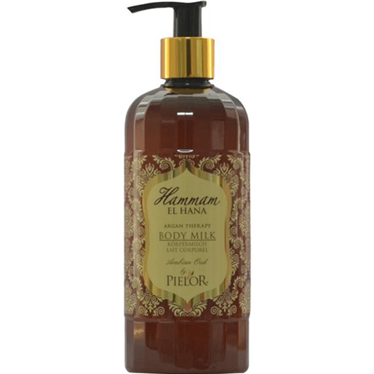 Hammam El Hana Argan Therapy Arabian Oud Body Milk 400ml. Latte per corpo con profumo legnoso di Oud