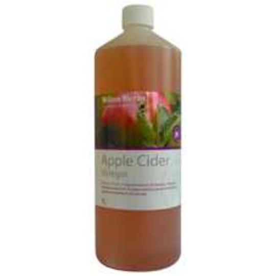 Hilton Herbs Cider Apple Vinegar. Nicht pasteurisiert, 5% mindestsàuregehalt und mit 'Mütter`.