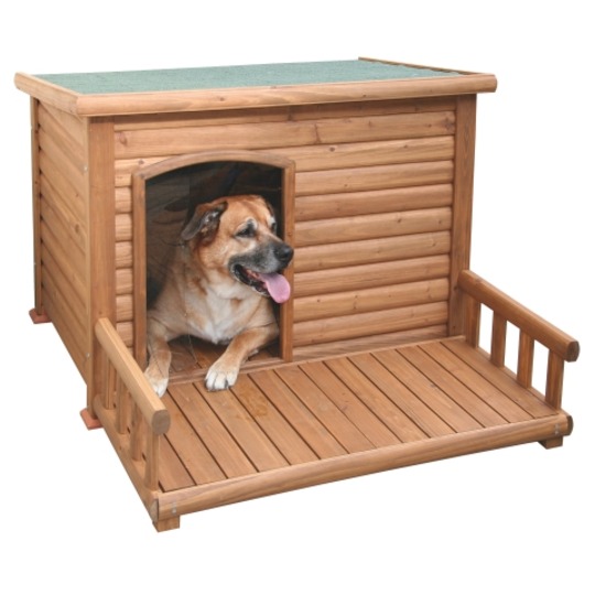 Kerbl Caseta para perros con terraza. 