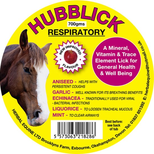 Hubblick Respiratory. Liksteen voor de ademhaling met kruiden en specerijen, weerproof, in 3 maten