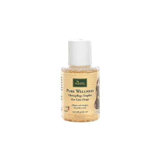 Hunter Pure Wellness Ear Care 50ml. Verzorgende oordruppels voor honden.