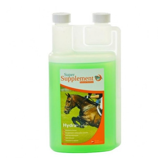 Super Supplement Hydra-lyte 1Ltr. Thérapie de réhydratation pour chevaux et poneys.