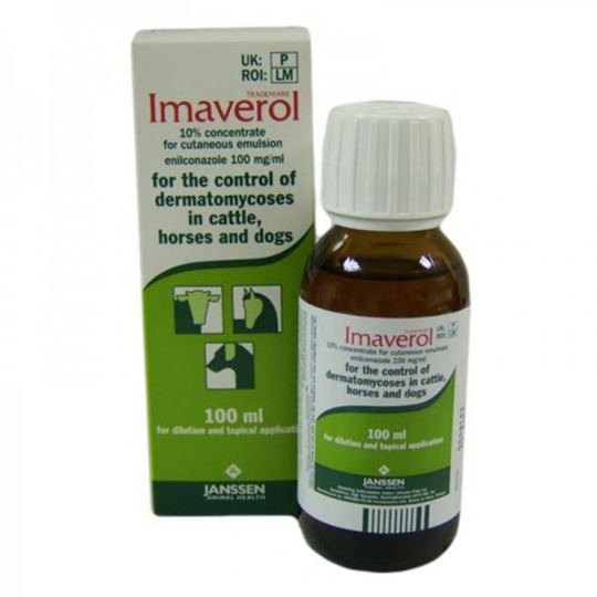 Imaverol 100ml.Antifúngico en solución tópica concentrada.