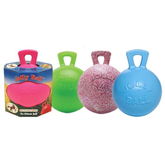 Jolly Ball met Geur. Speelbal voor paarden.