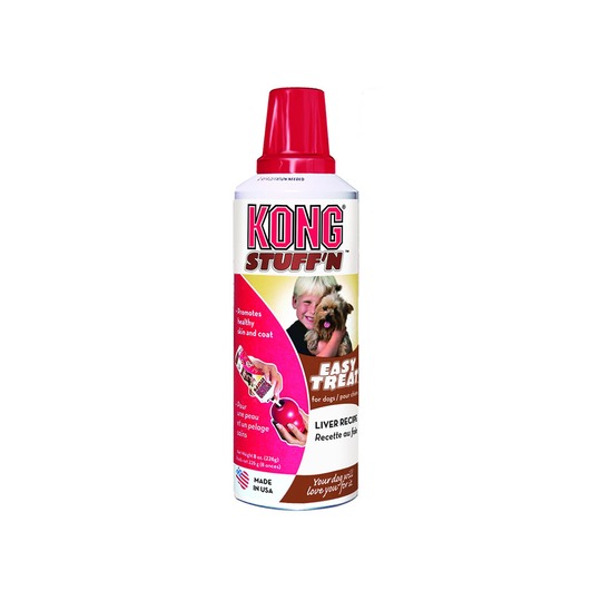 Kong Stuff'n Pasta LEVER 282gr. Voor het vullen van Kong Speelgoed voor honden.