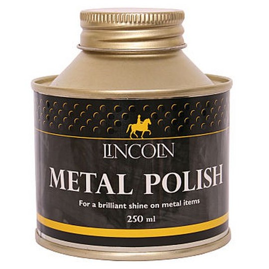 Lincoln Metaalpoets 250 ml. Voor hoogglans op alle metalen voorwerpen.