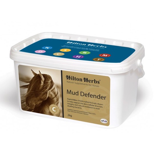 Hilton Herbs Mud Defender 2kg. For horses & ponies sensitive to mud fever.