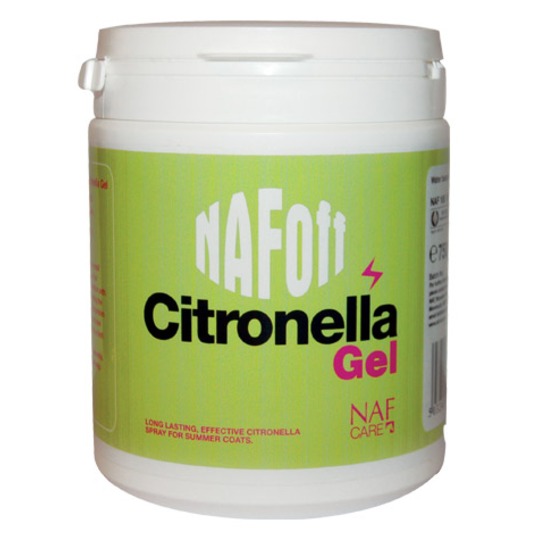 NAF Off Citronella Gel 750gr. Vliegengel met Citronella.