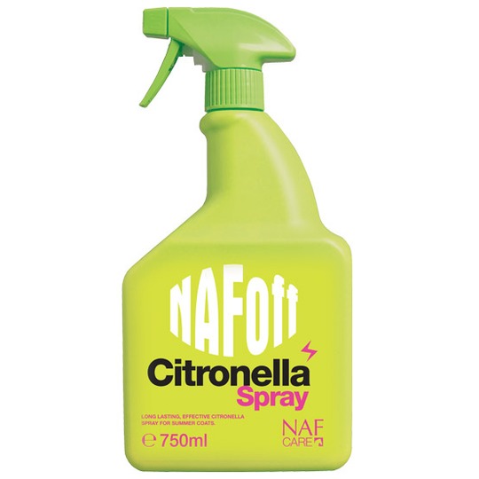 NAF Off Citronella. Geurneutraliserende spray met Citronella voor een frisse geur.