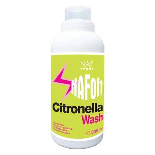 NAF Off Citronella Wash. Verfrissende bodywash voor in de zomer, niet uitspoelen.