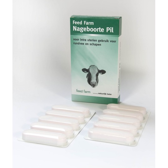 Feed farm Píldora de placenta 10 uds. Prevención y tratamiento de infecciones uterinas y del canal de parto