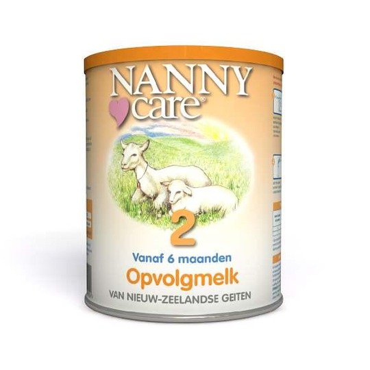 NANNYcare Opvolgmelk Geitenmelk 900gr. Lichter verteerbaar dan koemelk, voor baby's vanaf 6 maanden