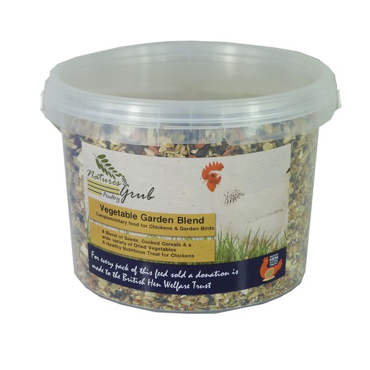 Natures Grub Poultry Garden Blend VEGETABLE 600gr.