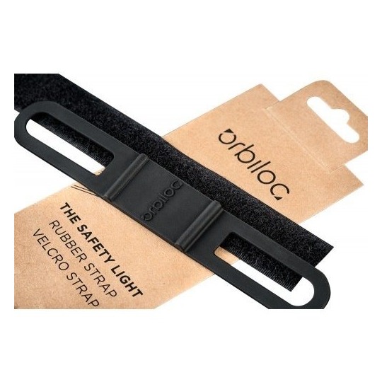 Orbiloc Straps. Ter bevestiging van Orbiloc veiligheidslampje aan riem of halsband.