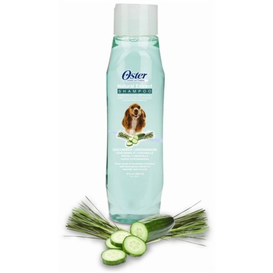 Oster Shampooing à l'extrait de concombre/cédrat 532ml. Protection naturelle contre les insectes.