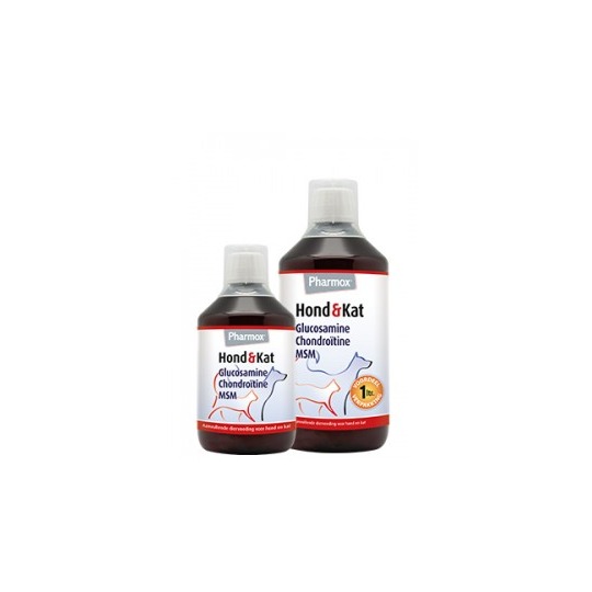 Pharmox Glucosamine Hond & Kat. Ter ondersteuning van de gewrichten bij hond & kat.