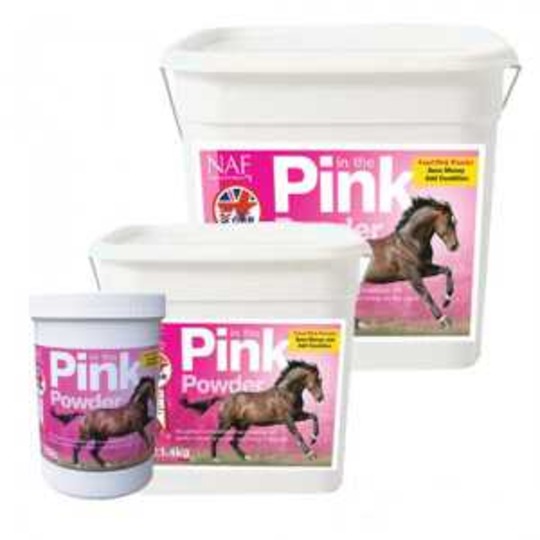 NAF Pink powder. Pour tous les chevaux qui ont besoin d'un petit plus. 