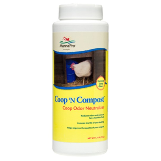 Manna Pro Coop ‘N Compost™. Poulailler Neutralisant d'odeur. 