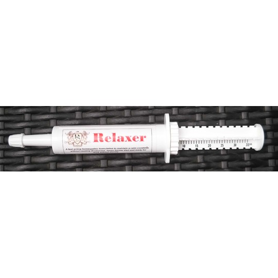 PS Premium Relaxer injector 30 gr. Voor een kalm en ontspannen paard, ideaal voor wedstrijden.