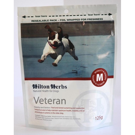 Hilton Herbs Senior Dog. Totale ondersteuning voor de oudere hond.