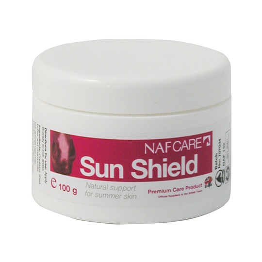 NAF Sun Shield 100gr. Natuurlijke ondersteuning voor de huid in de zomer.