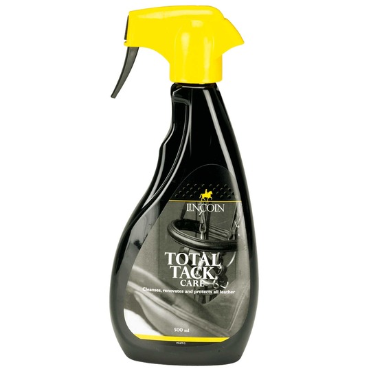 Lincoln Total Tack Care Spray 500 ml. Todo en un limpiador de cuero y nutrición de cuero.