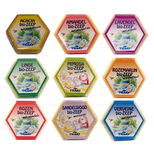 Traay Saponi Biologico 100gr. Delizioso bar di sapone in 9 varianti.